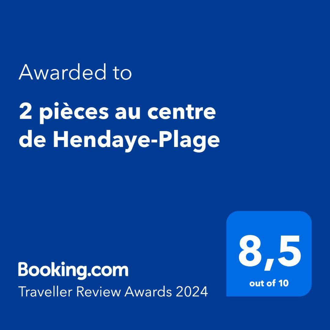 2 Pieces Au Centre De Hendaye-Plage 외부 사진